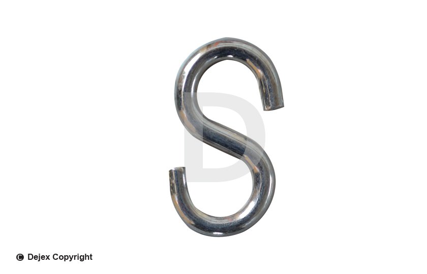 GALVANISED S-HOOK 30mm